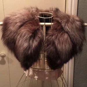 Vintage shoulder fur